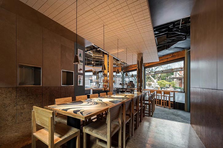 Babar, a chic and trendy fusion restaurant and wine bar in Xuhui, Shanghai.