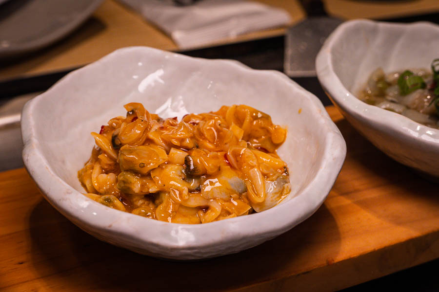 Okonomiyaki at Japanese late-night restaurant Himari in Gubei, Shanghai. Photo by Rachel Gouk @ Nomfluence