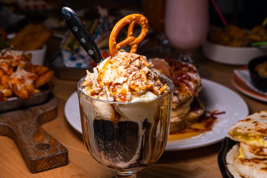 American diner food at RIINK Shanghai. Photo by Rachel Gouk @ Nomfluence
