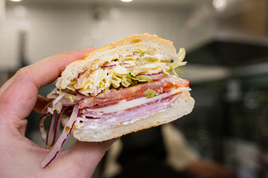 Sub Standard, a sandwich and pizza shop in Jing'an, Shanghai. Photo by Rachel Gouk @ Nomfluence.