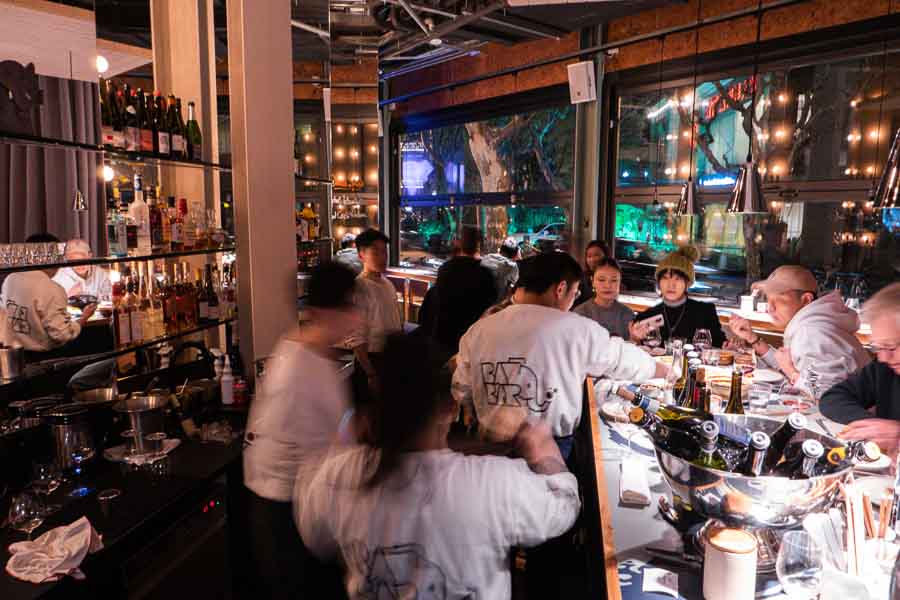 Babar, a chic and trendy fusion restaurant and wine bar in Xuhui, Shanghai. Photo by Rachel Gouk @ Nomfluence.