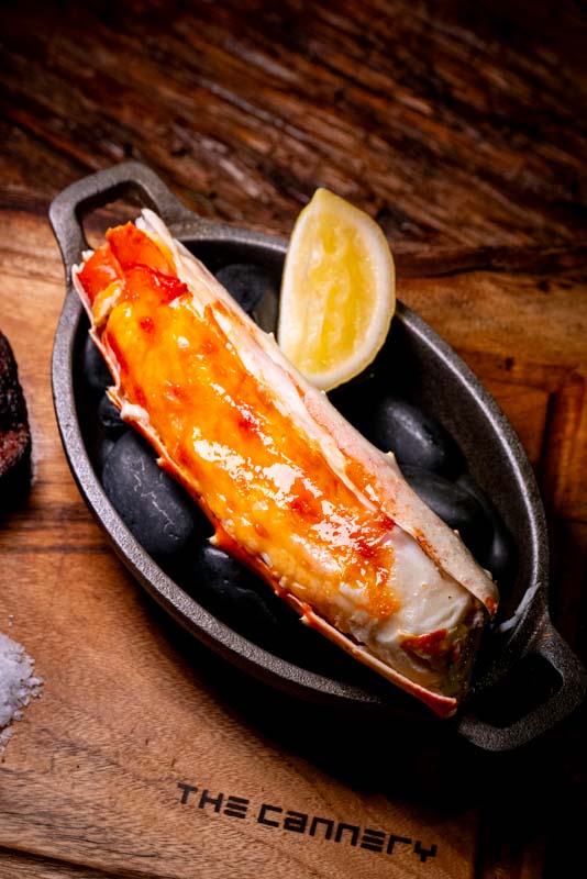 King Crab Leg. Steak and seafood at The Cannery, restaurant in Shanghai. Photo by Rachel Gouk @ Nomfluence