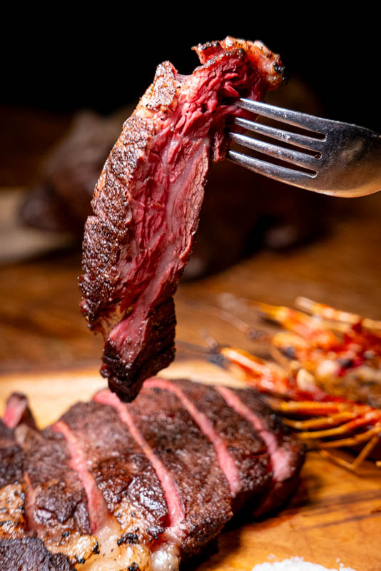 Steak and seafood at The Cannery, restaurant in Shanghai. Photo by Rachel Gouk @ Nomfluence