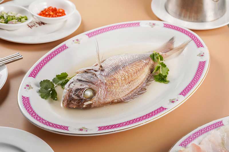 Da Leng dishes at Chaozhou restaurant Chiuchow Darling in Shanghai.