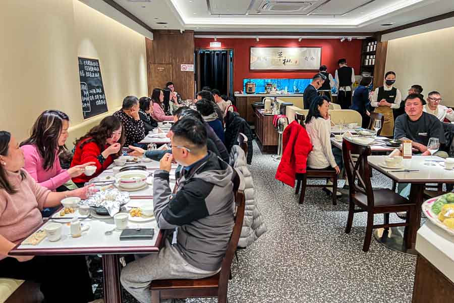 Da Leng dishes at Chaozhou restaurant Chiuchow Darling in Shanghai.