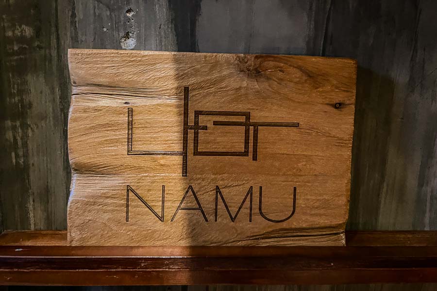 NAMU, a contemporary Korean restaurant in Jing'an, Shanghai. Photo by Rachel Gouk @ Nomfluence.