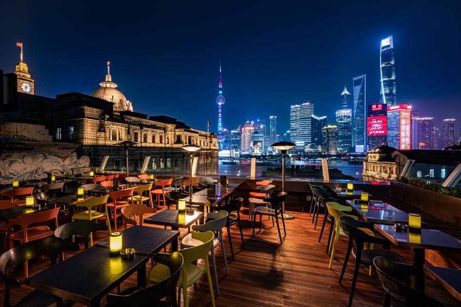 Best rooftop bars in Shanghai: The Captain. @ Nomfluence