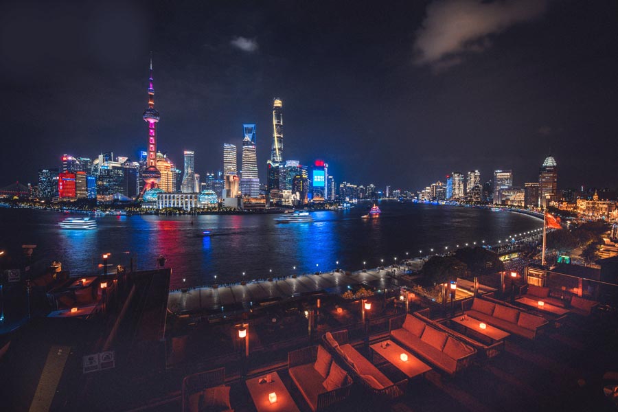Best rooftop bars in Shanghai: Roosevelt Sky Bar. @ Nomfluence