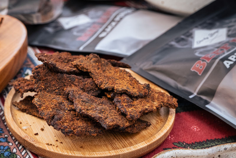 Jerky Boyz, an American beef jerky brand founded in Shanghai. Photos by Rachel Gouk @ Nomfluence.