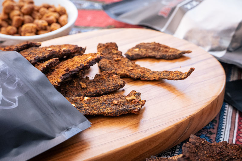 Jerky Boyz, an American beef jerky brand founded in Shanghai. Photos by Rachel Gouk @ Nomfluence.