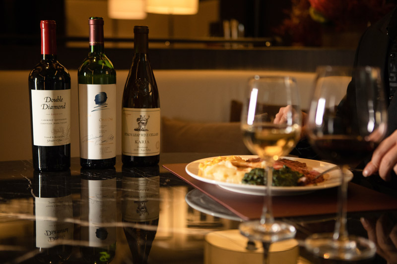 Wines at Lawry's Shanghai.