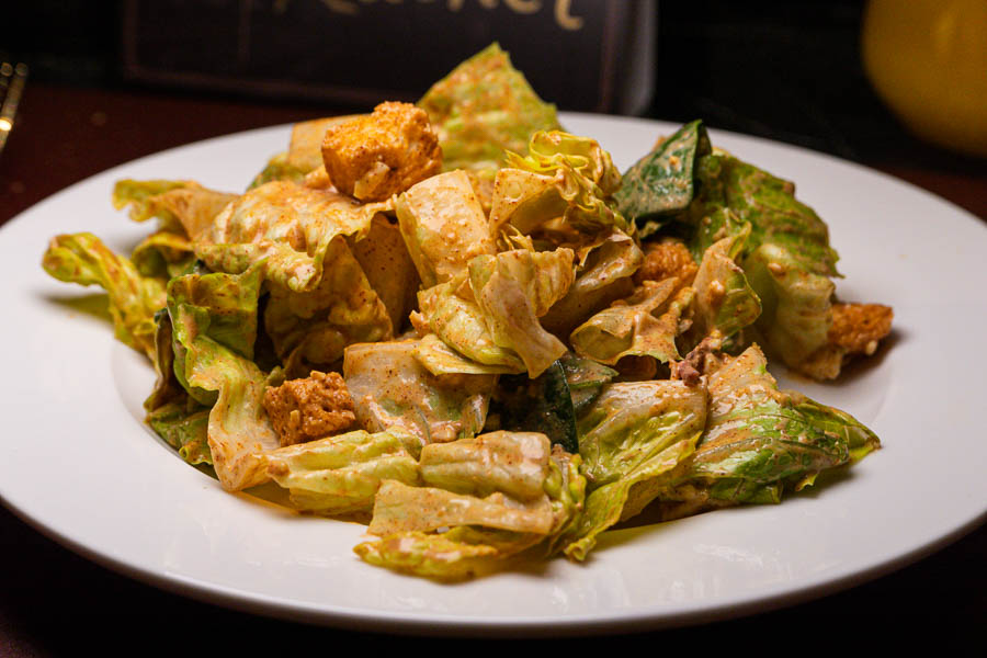 Salad at Lawry's The Prime Rib steakhouse in Shanghai. Photo by Rachel Gouk @ Nomfluence