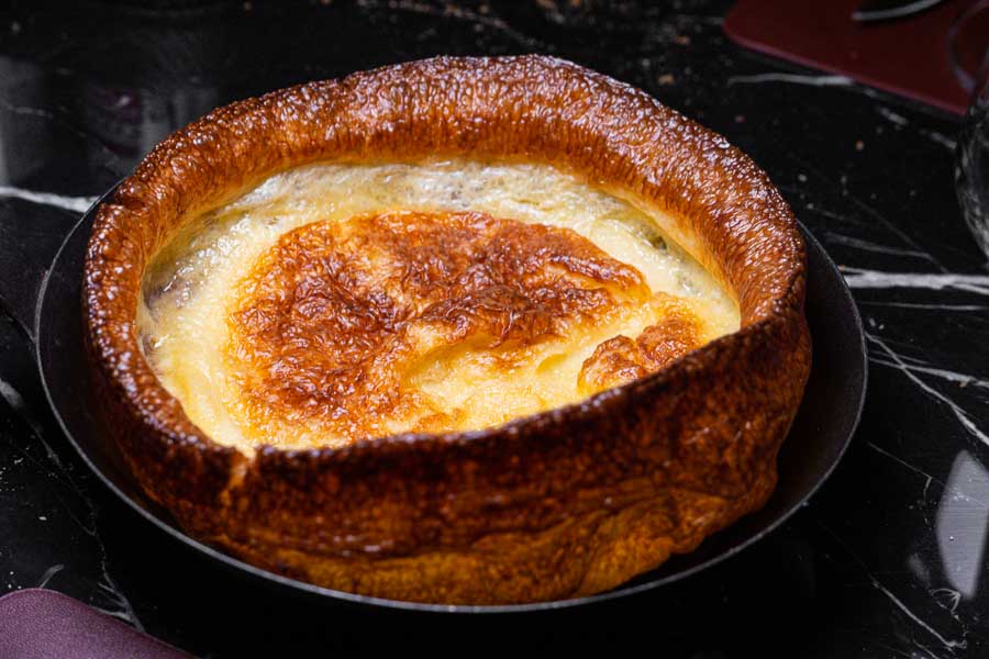 Yorkshire Pudding at Lawry's Shanghai, prime rib steakhouse in Shanghai. Photo by Rachel Gouk @ Nomfluence