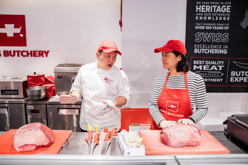 Swiss Butchery Shanghai, a trusted butcher for quality beef, steaks, sausages and meats. Photo by Mattias Isaksson