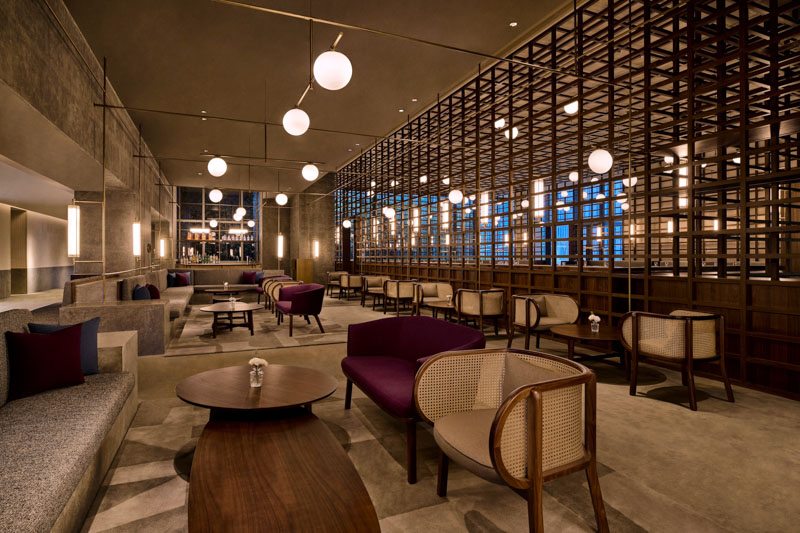 Shanghai Modern, Artyzen NEW BUND 31 Shanghai hotel in Qiantan Pudong, Shanghai.