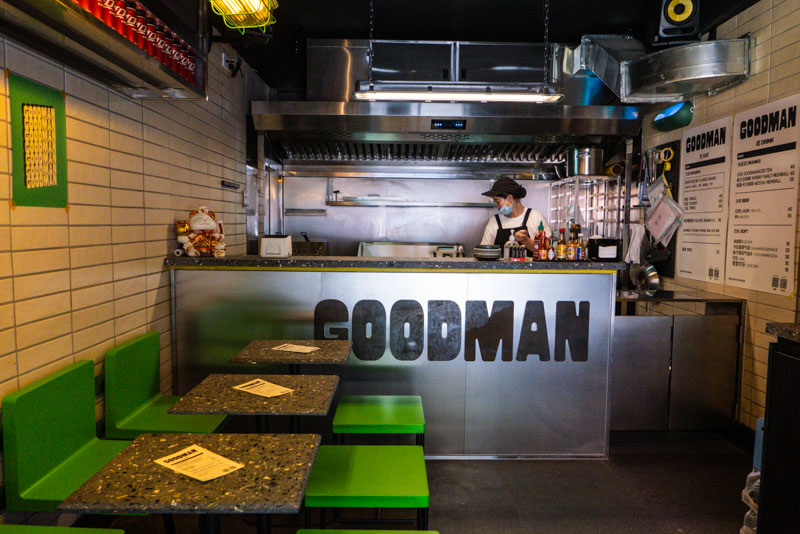 GOODMAN smash burgers in Shanghai. Photo @ Nomfluence