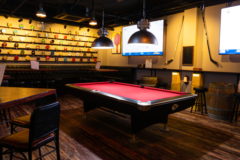 American barbecue restaurant and sports bar Parlay in Shanghai. Photo @ Nomfluence