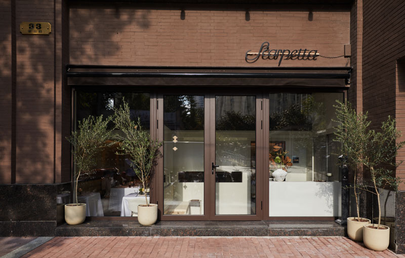 Scarpetta is an Italian restaurant in Shanghai. 