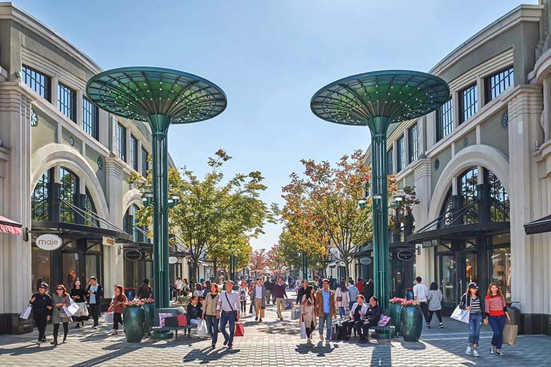 Bicester Village Shanghai shopping outlet in Pudong near Disney Shanghai