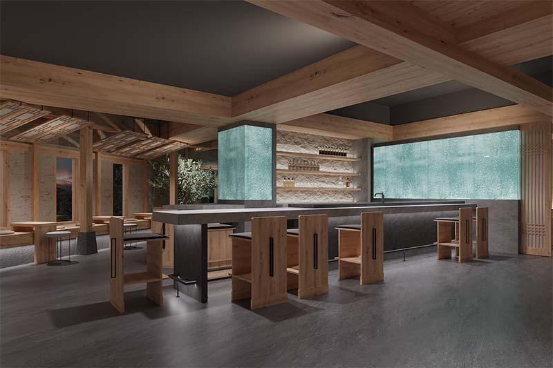 Hanok, a new Korean bar in Shanghai.