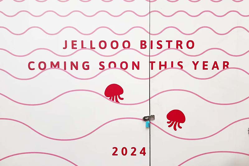 Jellooo Bistro opening in Xintiandi