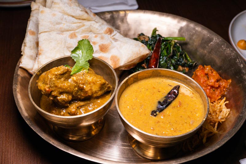 Newa Nepalese restaurant in Shanghai. Photo @ Nomfluence