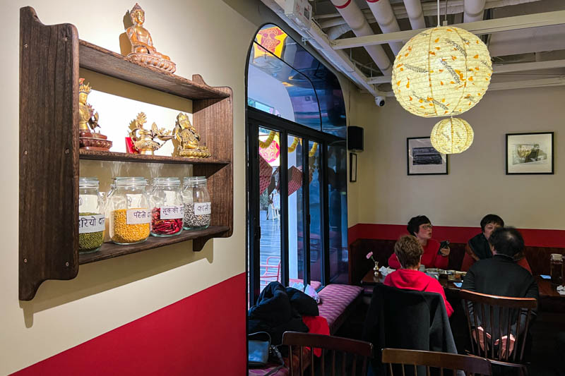 Newa Nepalese restaurant in Shanghai. Photo @ Nomfluence