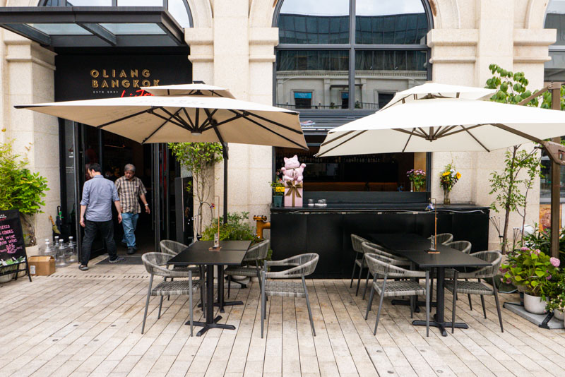 Oliang Bangkok Bistro Thai restaurant in Shanghai. Photo @ Nomfluence