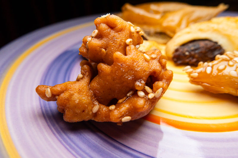 Moroccan pastries at Madina restaurant in Jing'an, Shanghai. Photo by Nomfluence.