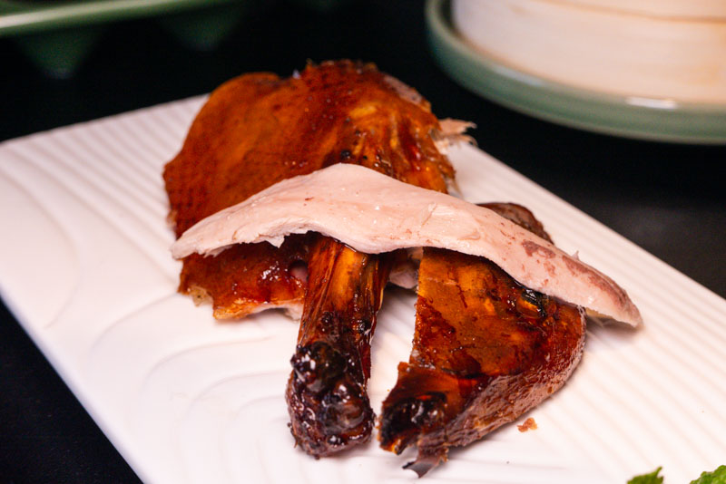 Peking Duck in Shanghai at Michelin one-star restaurant Sheng Yong Xing. Photo @ Nomfluence
