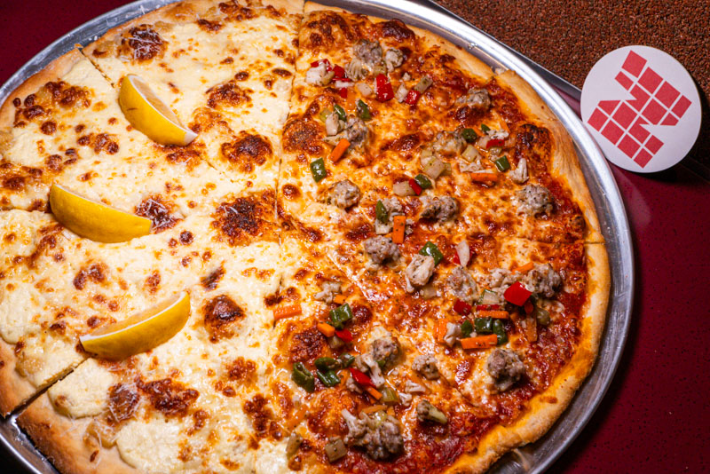 ZUP Pizza Bar for thin crust and extra thick crust pizzas in Shanghai. Photo @ Nomfluence