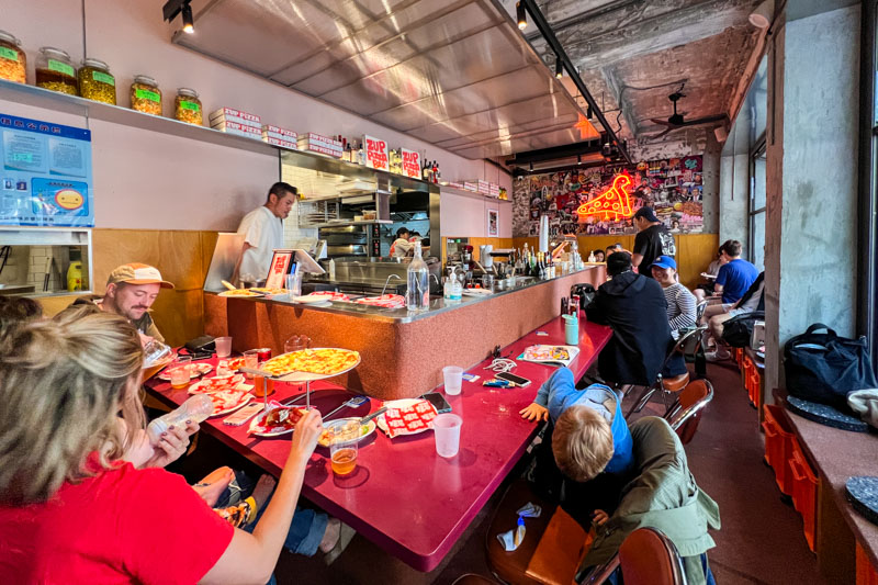 ZUP Pizza Bar for thin crust and extra thick crust pizzas in Shanghai. Photo @ Nomfluence