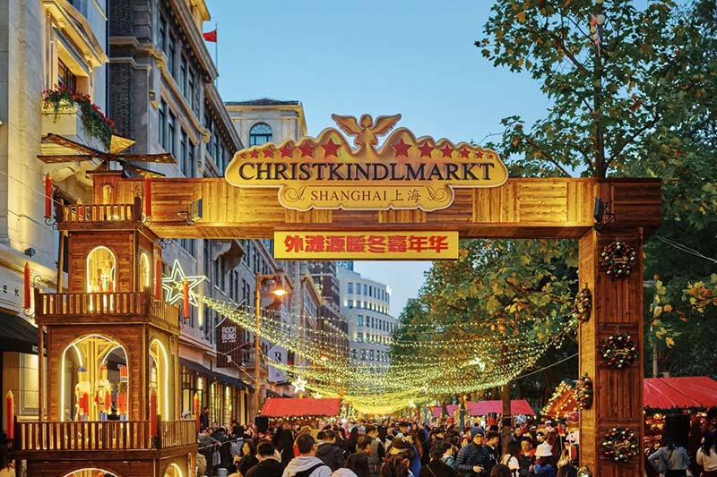 Best Christmas markets in Shanghai 2024