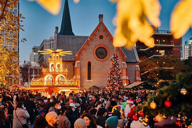 Best Christmas markets in Shanghai 2024