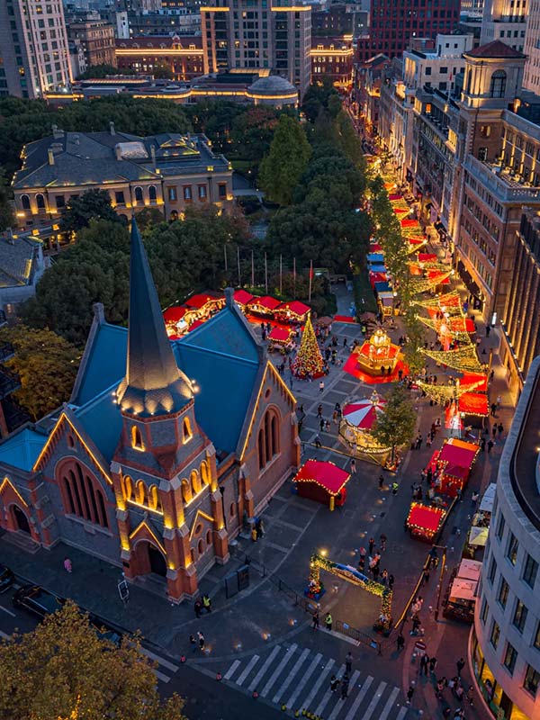 Best Christmas markets in Shanghai 2024
