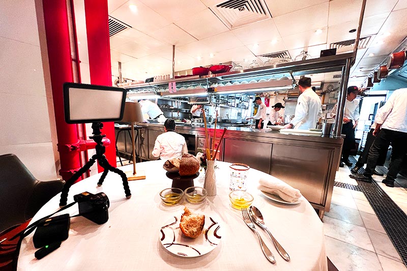 Chef's Table at 8 1/2 Otto e Mezzo BOMBANA Shanghai