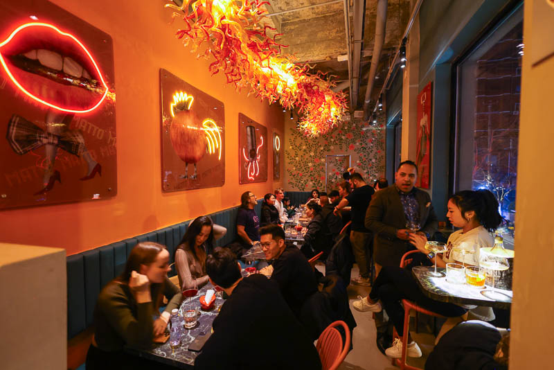 Matto is an Italian cocktail bar in Jing'an, Shanghai
