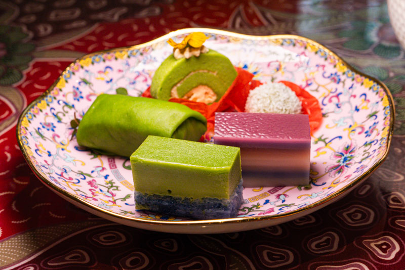 Nectar, a dessert shop in Shanghai selling nyonya kuih from Malaysia and Singapore.