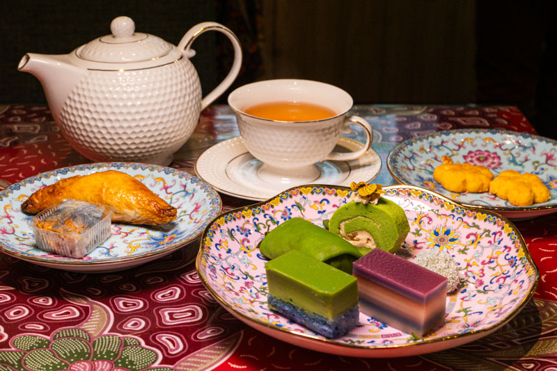 Nectar is a dessert shop in Shanghai specializing nyonya kuih, desserts from the Peranakan culture.