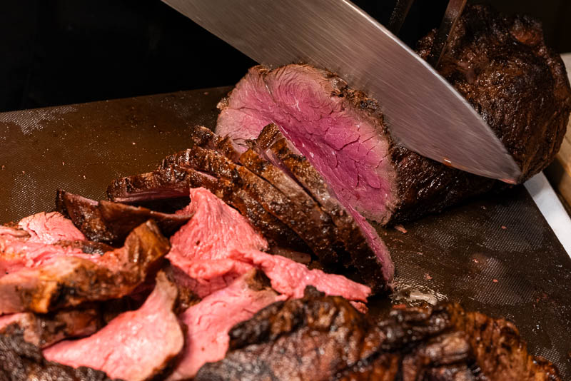 Lunch buffet at hotel Portman Ritz-Carlton, Shanghai in Jing'an.