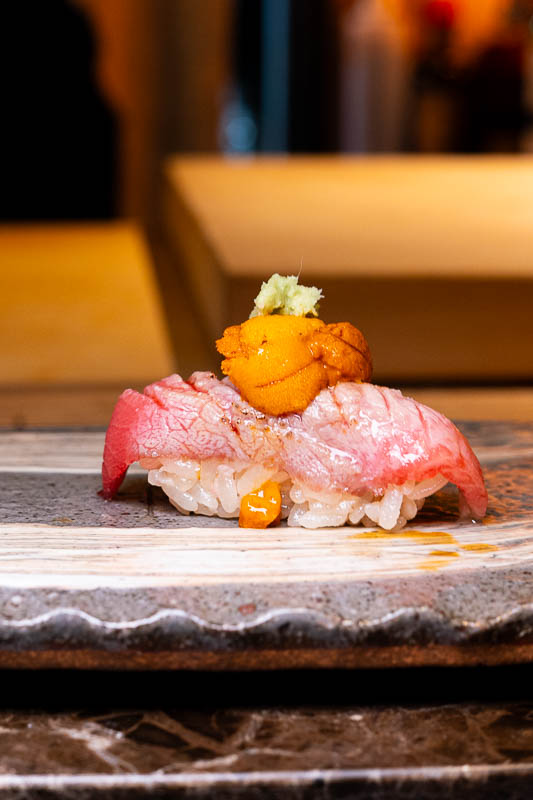 Uni Shushi is a Japanese restaurant in Shanghai that delivers excellent and affordable omakase and sushi.