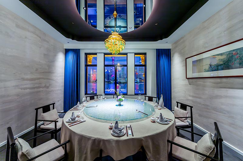 102 House is a Michelin two-star Cantonese fine dining restaurant on The Bund, Shanghai.