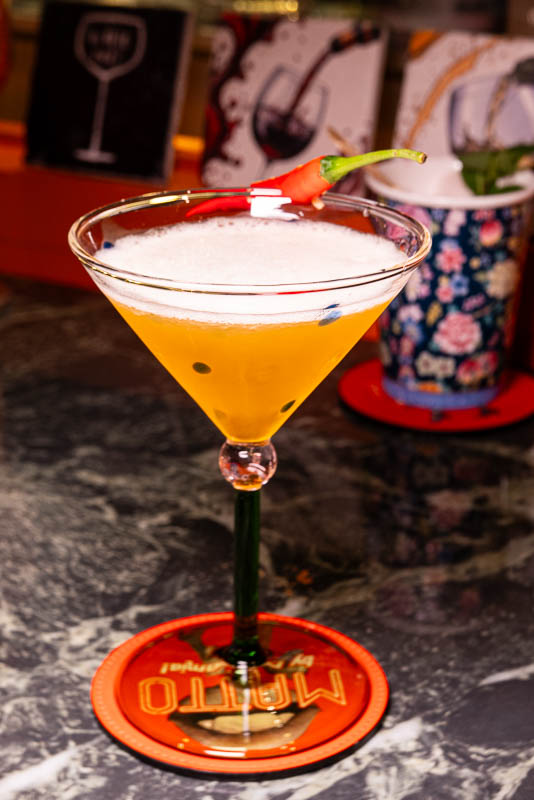 Matto by Mammamia is an Italian cocktail bar in Jing'an, Shanghai