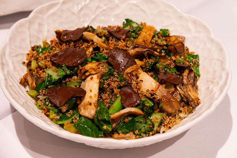 Salt-Less is a vegetarian restaurant in Shanghai serving up creative plant-based dishes.