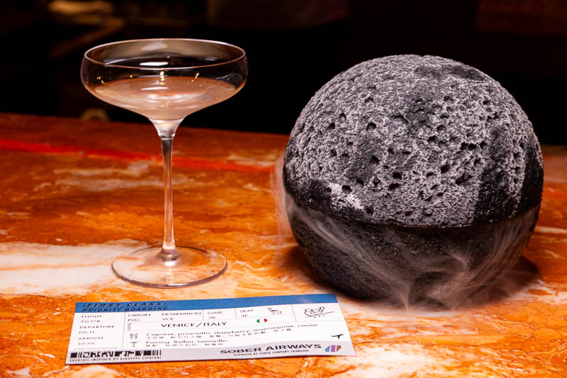 Award winning Shanghai cocktail bar Sober Company pairing menu