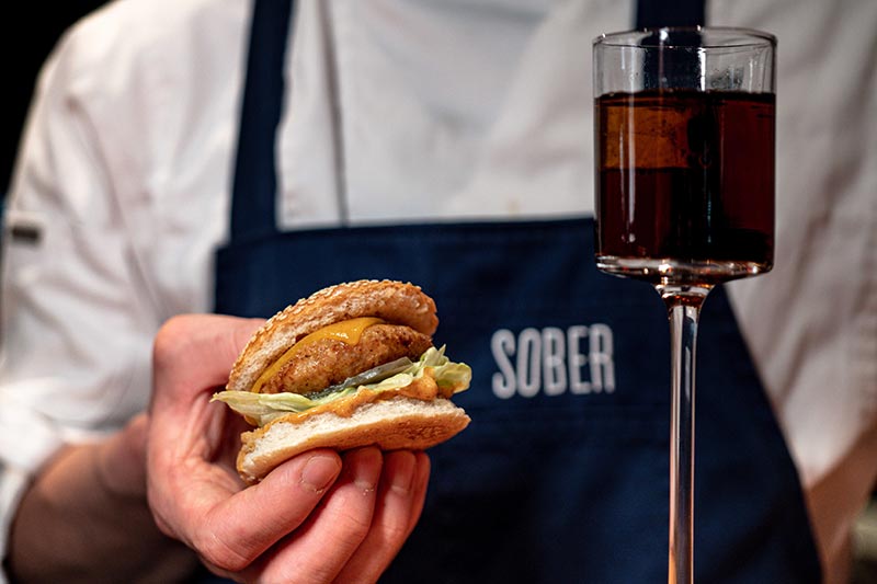 Award winning cocktail bar Sober Company launches a drinks and food pairing menu.