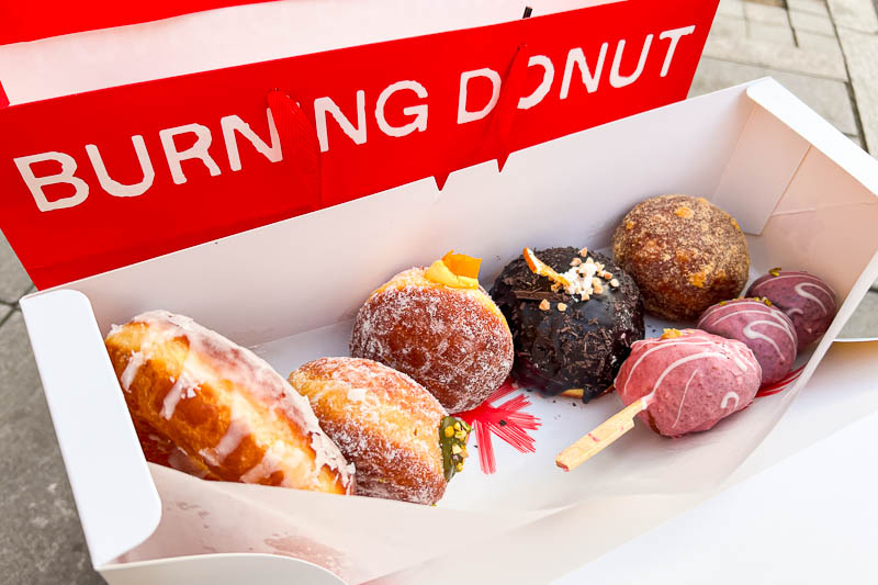 Burning Donut is a donut shop in Shanghai