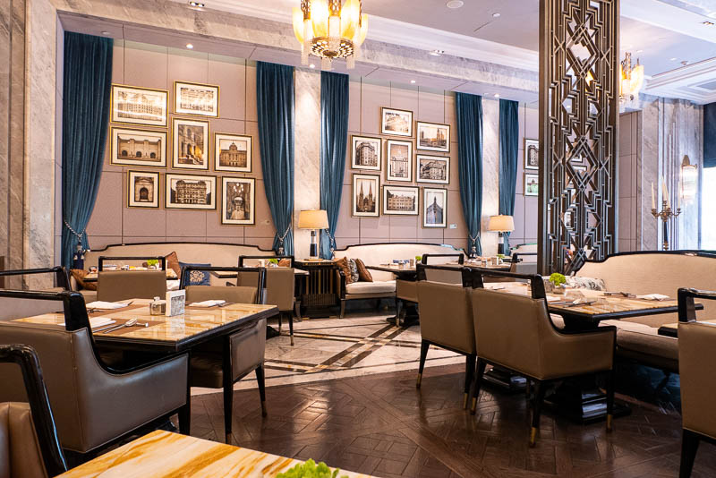 St Regis Brasserie, St Regis on the Bund, Shanghai